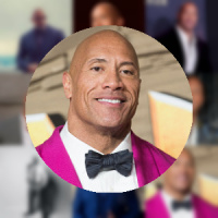 2048 Dwayne Johnson In Suits